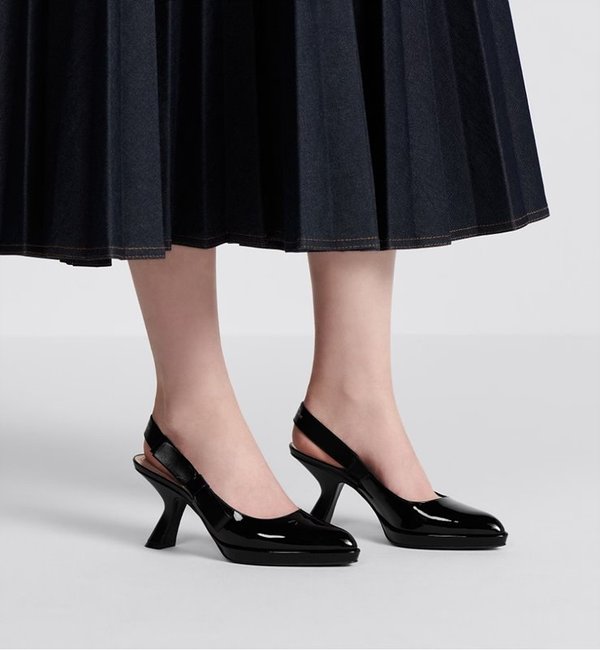 디올 Sweet-D 슬링백 펌프스 힐 [매장가 320만원대]