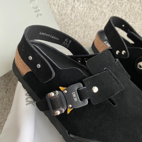 디올 X 버켄스탁 토키오 블랙 뮬 [매장가170만원대]