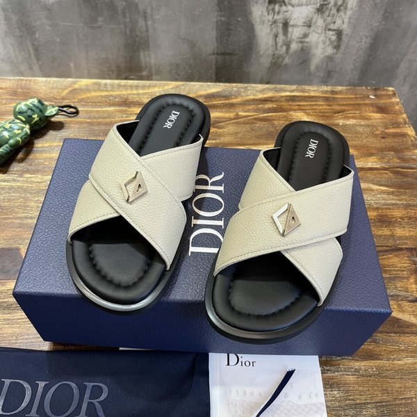 Dior 디올 클래식 에버그린 샌들 슬리퍼 / 아이보리 [매장가135만원대]