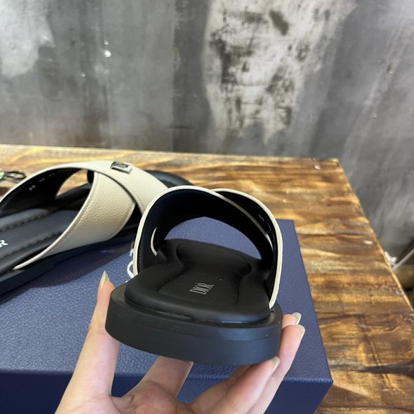 Dior 디올 클래식 에버그린 샌들 슬리퍼 / 아이보리 [매장가135만원대]