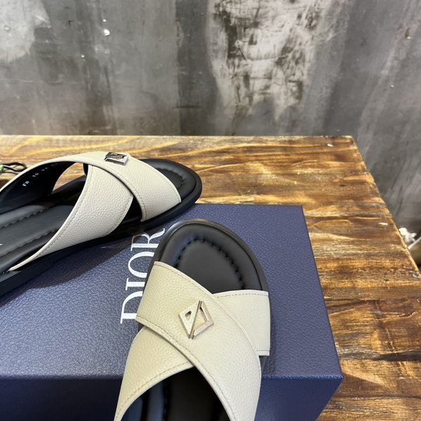 Dior 디올 클래식 에버그린 샌들 슬리퍼 / 아이보리 [매장가135만원대]