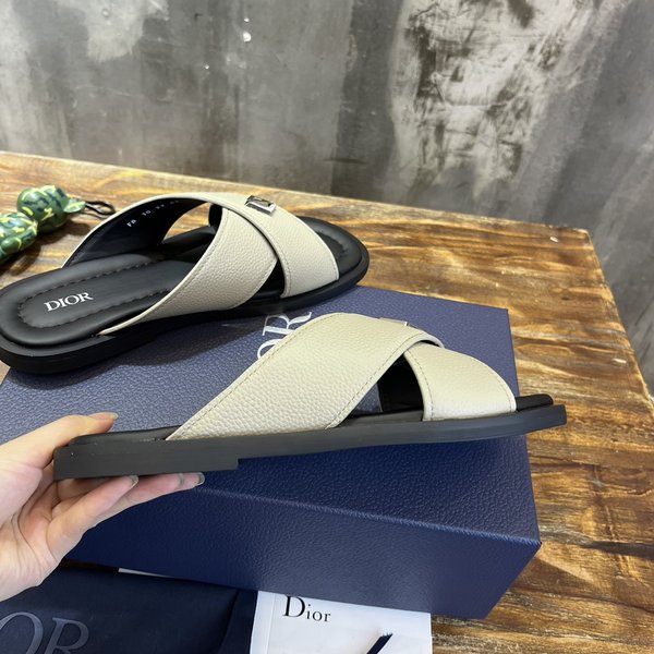 Dior 디올 클래식 에버그린 샌들 슬리퍼 / 아이보리 [매장가135만원대]