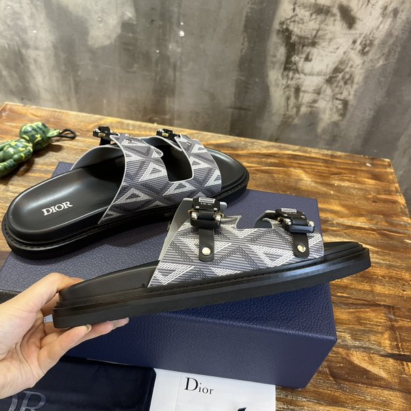 Dior 디올 클래식 에버그린 샌들 슬리퍼 / 자카드 [매장가135만원대]