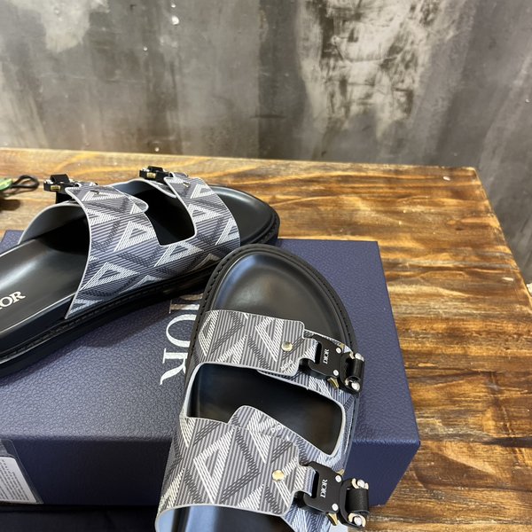 Dior 디올 클래식 에버그린 샌들 슬리퍼 / 자카드 [매장가135만원대]