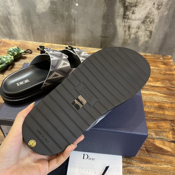 Dior 디올 클래식 에버그린 샌들 슬리퍼 / 자카드 [매장가135만원대]