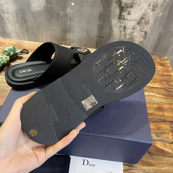 Dior 디올 클래식 에버그린 샌들 슬리퍼 / 블랙 [매장가135만원대]