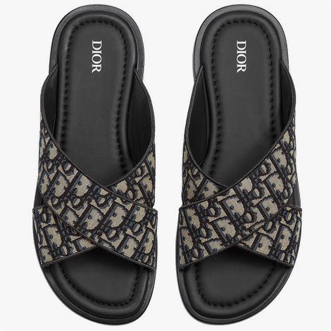 Dior 디올 아쿠아 샌들 오블리크 슬리퍼 / 오블리크 [매장가135만원대]