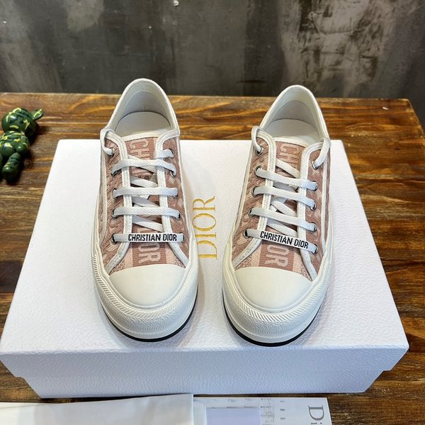 디올 WALK'N'DIOR 플랫폼 스니커즈 누드 [매장가 150만원대]