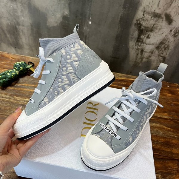 디올 WALK'N'DIOR 플랫폼 스니커즈 그레이 [매장가 170만원대]