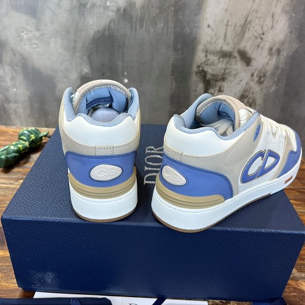 디올 B57 미드탑 스니커즈 블루&크림 [매장가 180만원대]