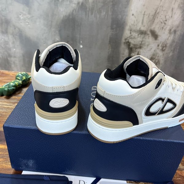 디올 B57 미드탑 스니커즈 블랙&크림 [매장가 180만원대]