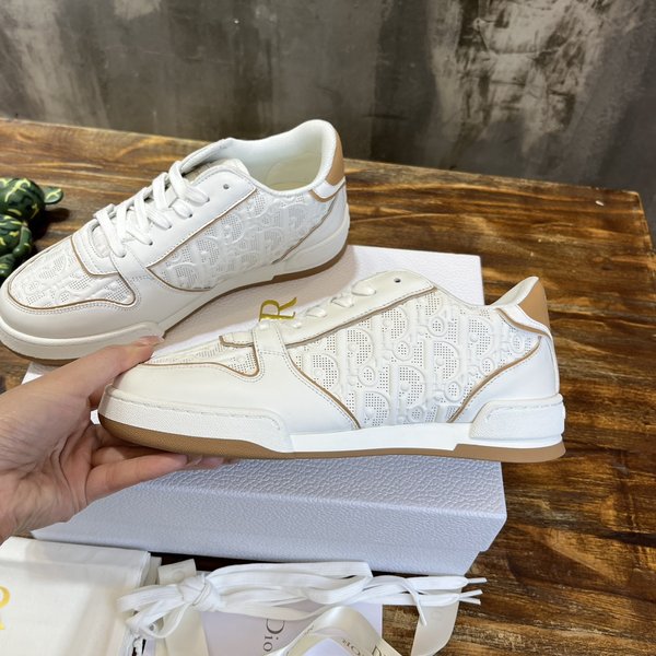 디올 원 스니커즈 화이트&누드 [매장가 150만원대]