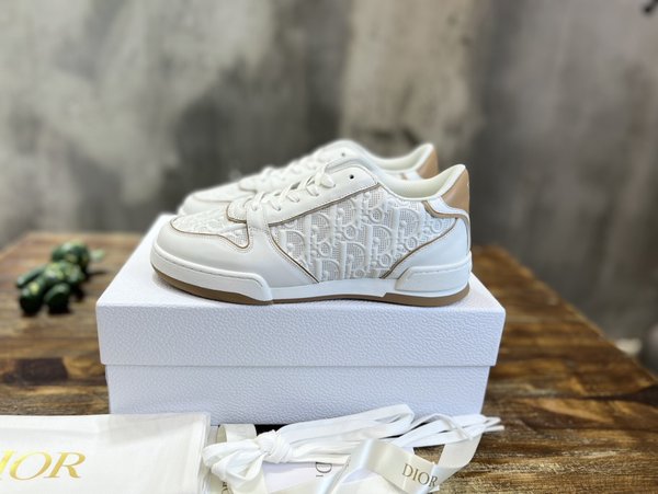 디올 원 스니커즈 화이트&누드 [매장가 150만원대]