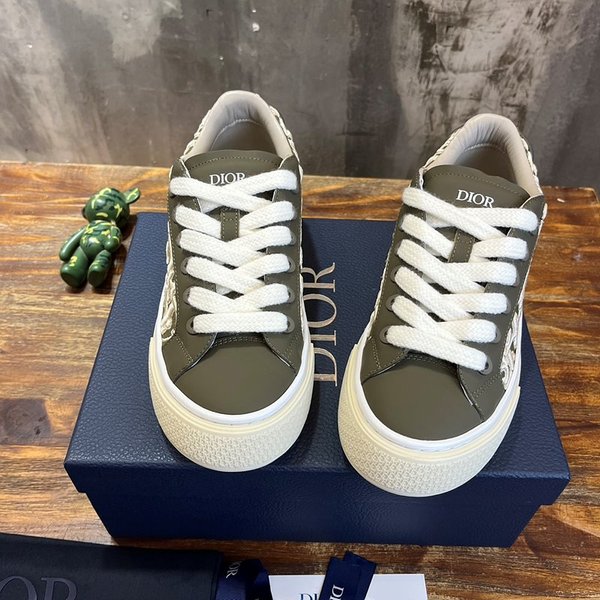 디올 B33 스니커즈 카키 스무스 [매장가 230만원대]