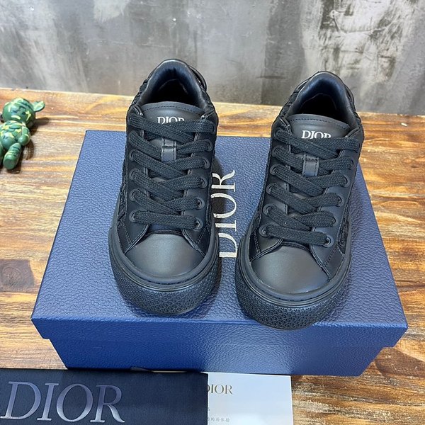 디올 B33 스니커즈 블랙 스무스 입체 자수 [매장가 230만원대]