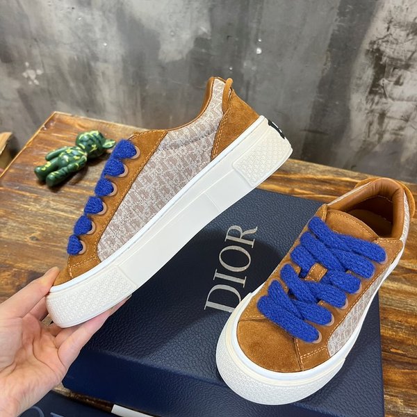 디올 B33 스니커즈 브라운&크림 [매장가 140만원대]