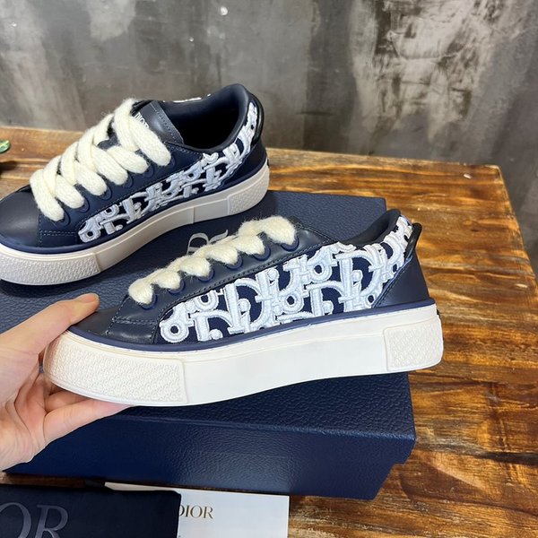 디올 B33 스니커즈 네이비블루 스무스 [매장가 230만원대]