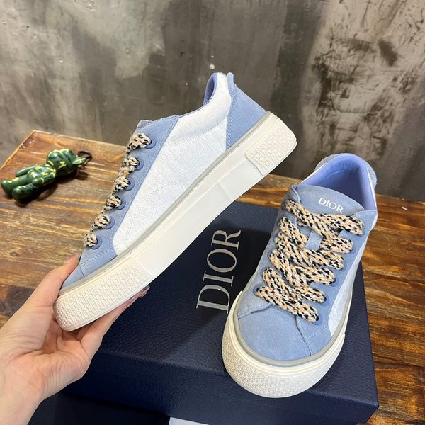 디올 B33 스니커즈 블루 스웨이드 [매장가 140만원대]