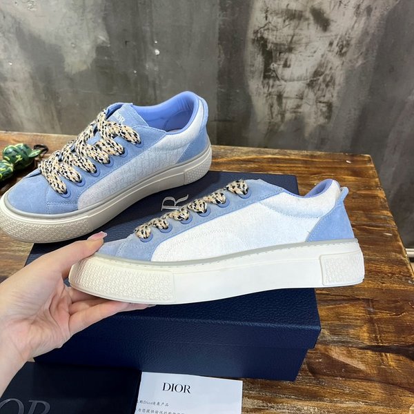 디올 B33 스니커즈 블루 스웨이드 [매장가 140만원대]