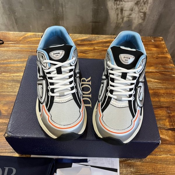 디올 B30 스니커즈 그레이 메시&실버 톤 [매장가 150만원대]