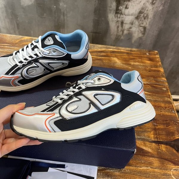 디올 B30 스니커즈 그레이 메시&실버 톤 [매장가 150만원대]