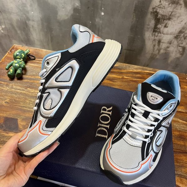 디올 B30 스니커즈 그레이 메시&실버 톤 [매장가 150만원대]