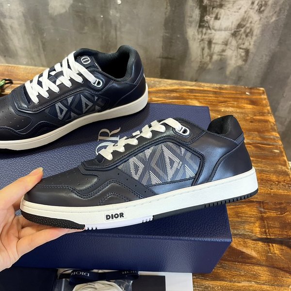 디올 B27 로우탑 스니커즈 블랙스무스&베이지 [매장가 150만원대]