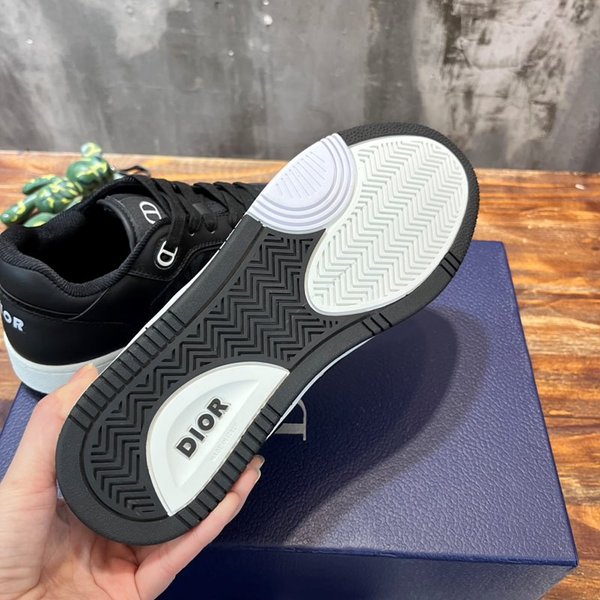디올 B27 로우탑 스니커즈 블랙 스무스 [매장가 150만원대]