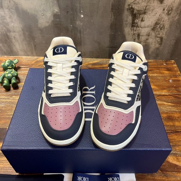 디올 B27 로우탑 스니커즈 딥블루&플럼 [매장가 150만원대]