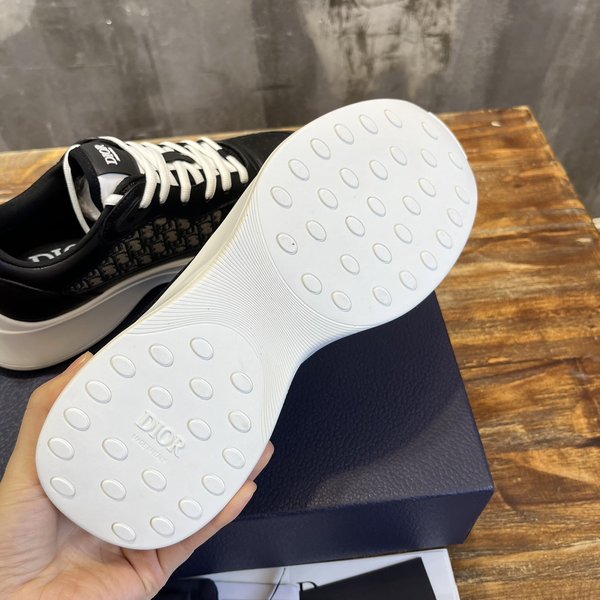 디올 B25 러너 스니커즈 블랙 스무스 [매장가 130만원대]