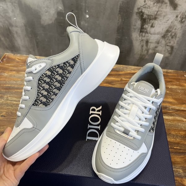 디올 B25 러너 스니커즈 그레이&화이트  [매장가 130만원대]