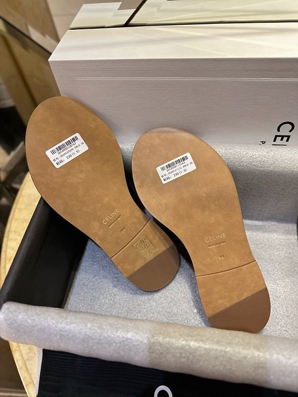 셀린느 트리오페 샌들 쪼리 플립플랍 (블랙) [매장가99만원대]