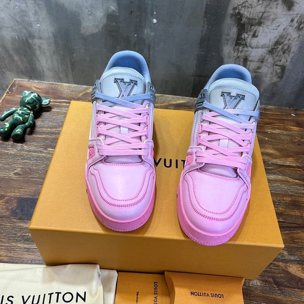 루이비통 LV 트레이너 스니커즈 핑크그라데이션 [매장가 190만원대]