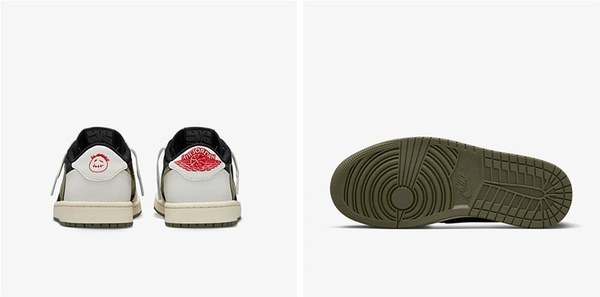 나이키 조던 X 트래비스 스캇 에어 조던 1 로우 스니커즈