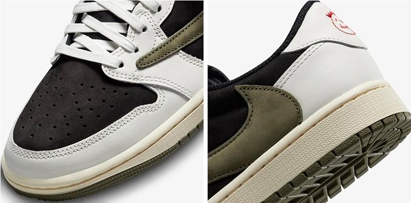 나이키 조던 X 트래비스 스캇 에어 조던 1 로우 스니커즈