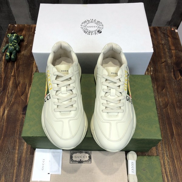 구찌 옐로우 로고 프린팅 스니커즈 [매장가 140만원대]