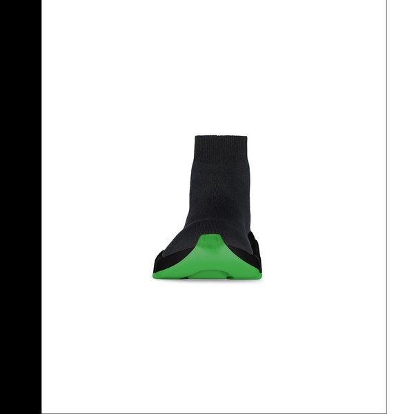 발렌시아가 스피드러너 리사이클드 니트 SPEED 2.0 CLEAR SOLE 스니커즈 블랙 [매장가140만원대]