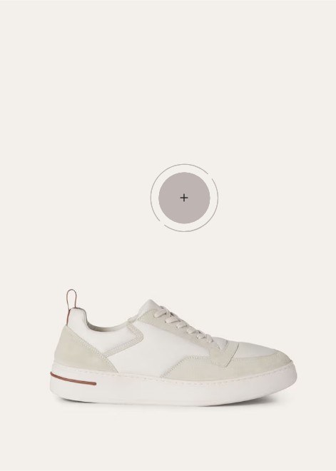 로로피아나 뉴포트 워크 스니커즈 / 화이트 [매장가132만원대]