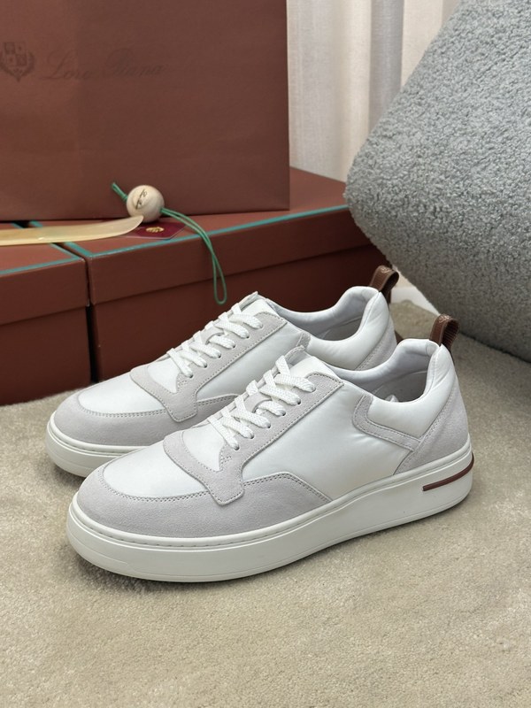 로로피아나 뉴포트 워크 스니커즈 / 화이트 [매장가132만원대]