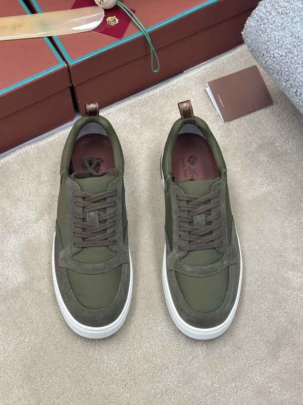 로로피아나 뉴포트 워크 스니커즈 / 카키 [매장가132만원대]