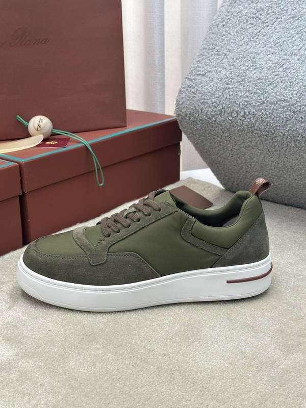 로로피아나 뉴포트 워크 스니커즈 / 카키 [매장가132만원대]