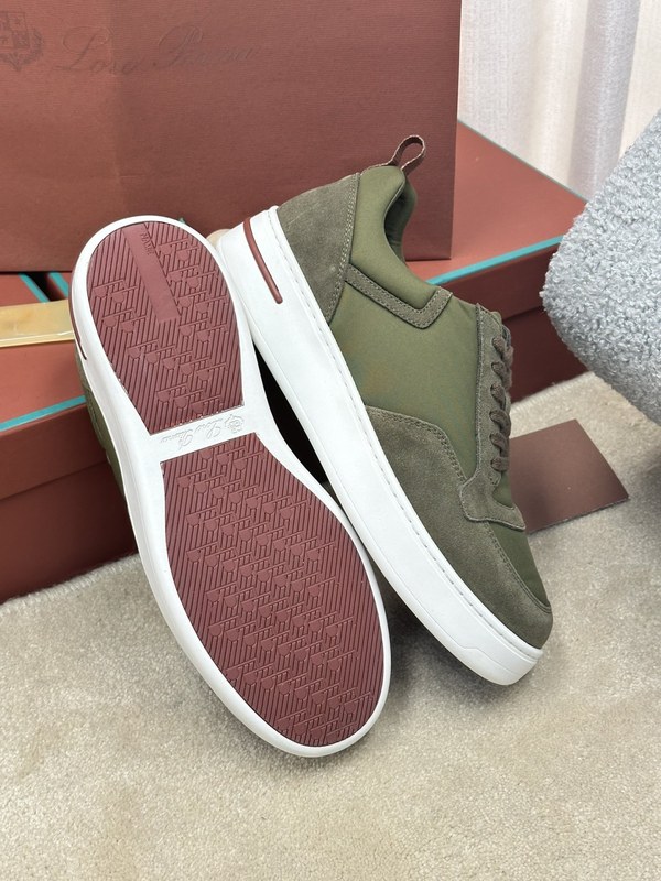 로로피아나 뉴포트 워크 스니커즈 / 카키 [매장가132만원대]