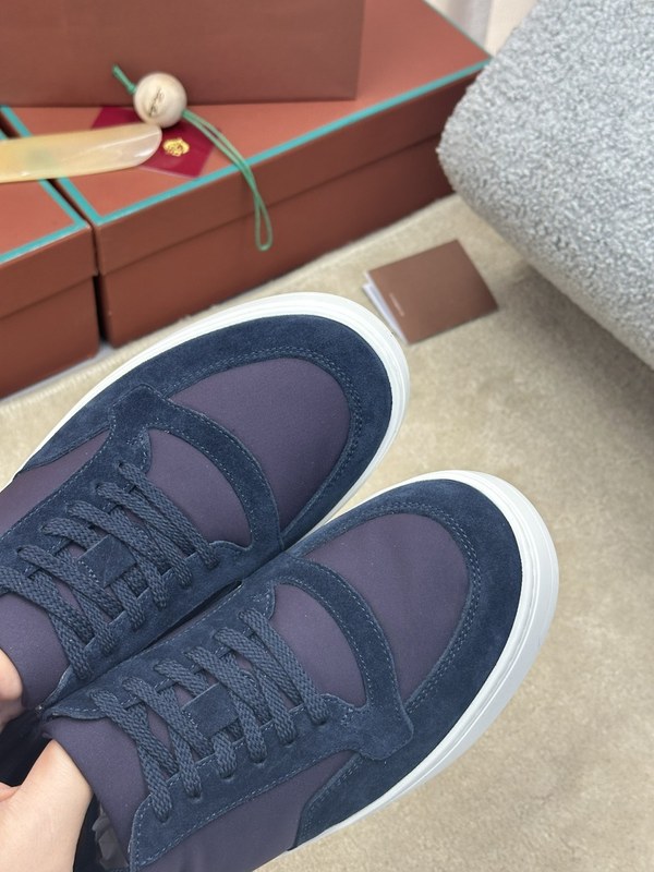 로로피아나 뉴포트 워크 스니커즈 / 블루네이비 [매장가132만원대]