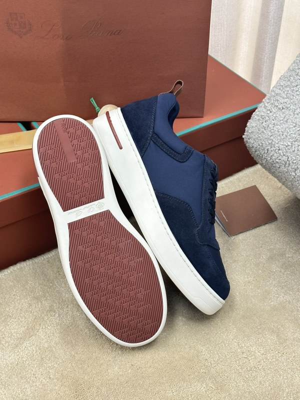 로로피아나 뉴포트 워크 스니커즈 / 블루 [매장가132만원대]