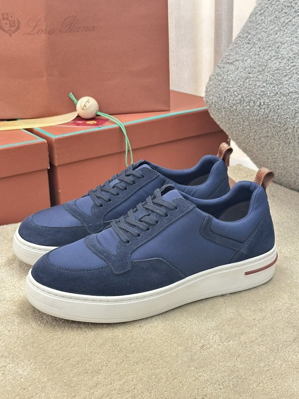 로로피아나 뉴포트 워크 스니커즈 / 블루 [매장가132만원대]