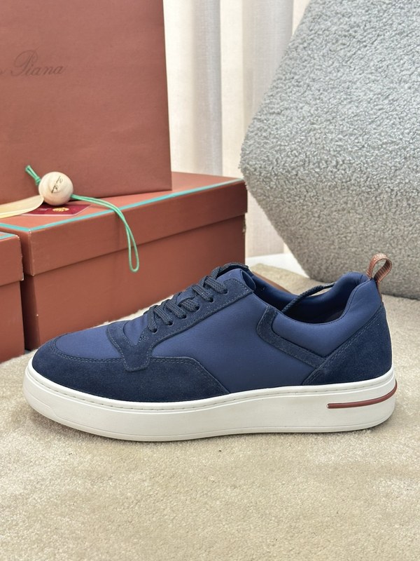 로로피아나 뉴포트 워크 스니커즈 / 블루 [매장가132만원대]