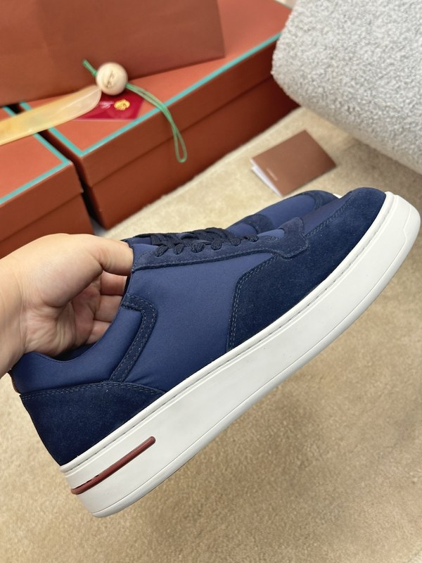 로로피아나 뉴포트 워크 스니커즈 / 블루 [매장가132만원대]