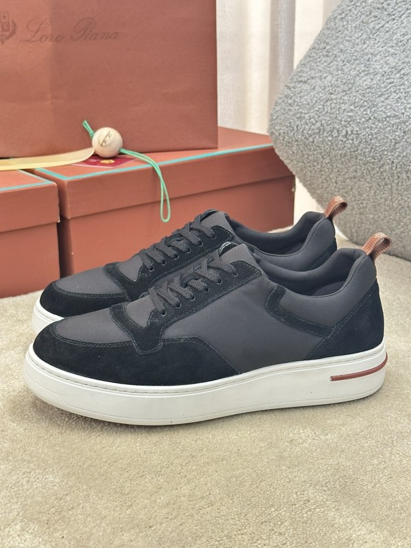 로로피아나 뉴포트 워크 스니커즈 / 블랙 [매장가132만원대]