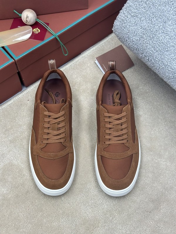 로로피아나 뉴포트 워크 스니커즈 / 브라운 [매장가132만원대]