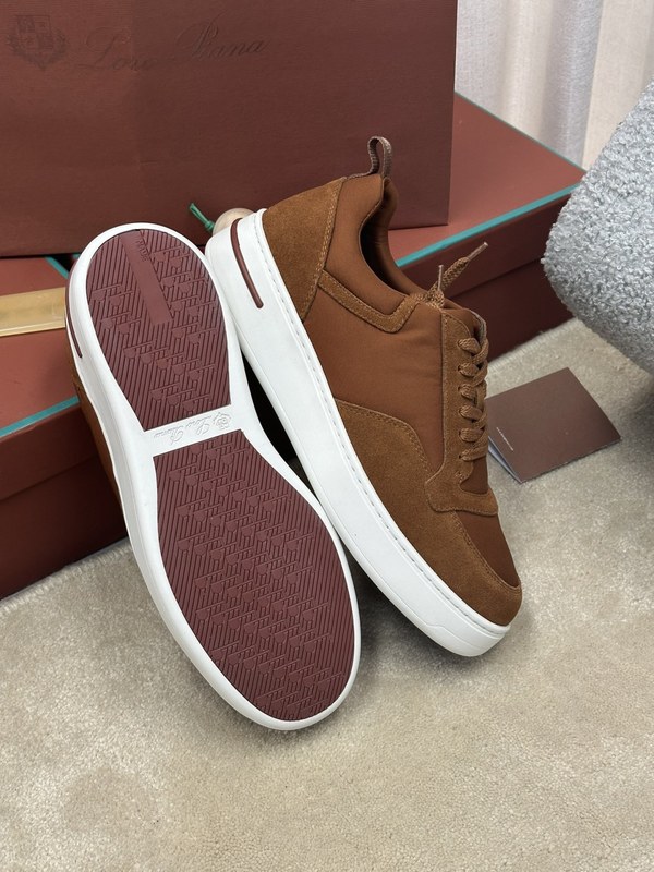 로로피아나 뉴포트 워크 스니커즈 / 브라운 [매장가132만원대]